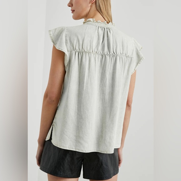 Rails Ruthie Top Sage Acid Wash NWT - Picture 11 of 11